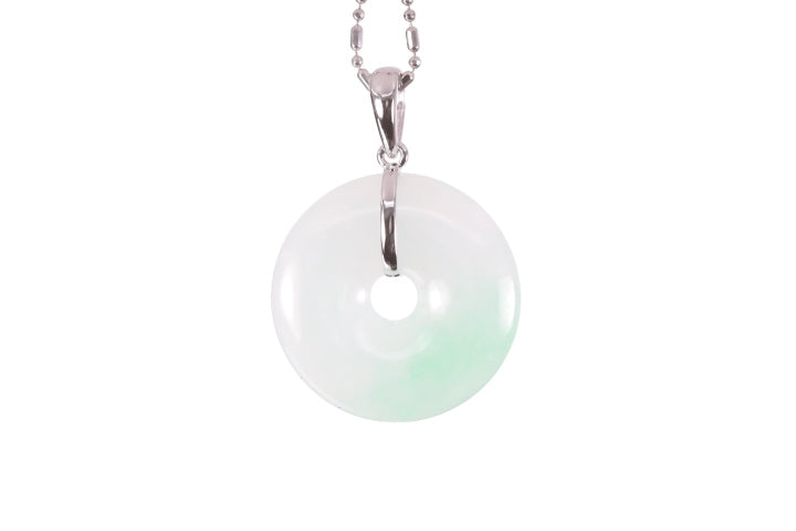 Jadeite Bi Pendant 18KW