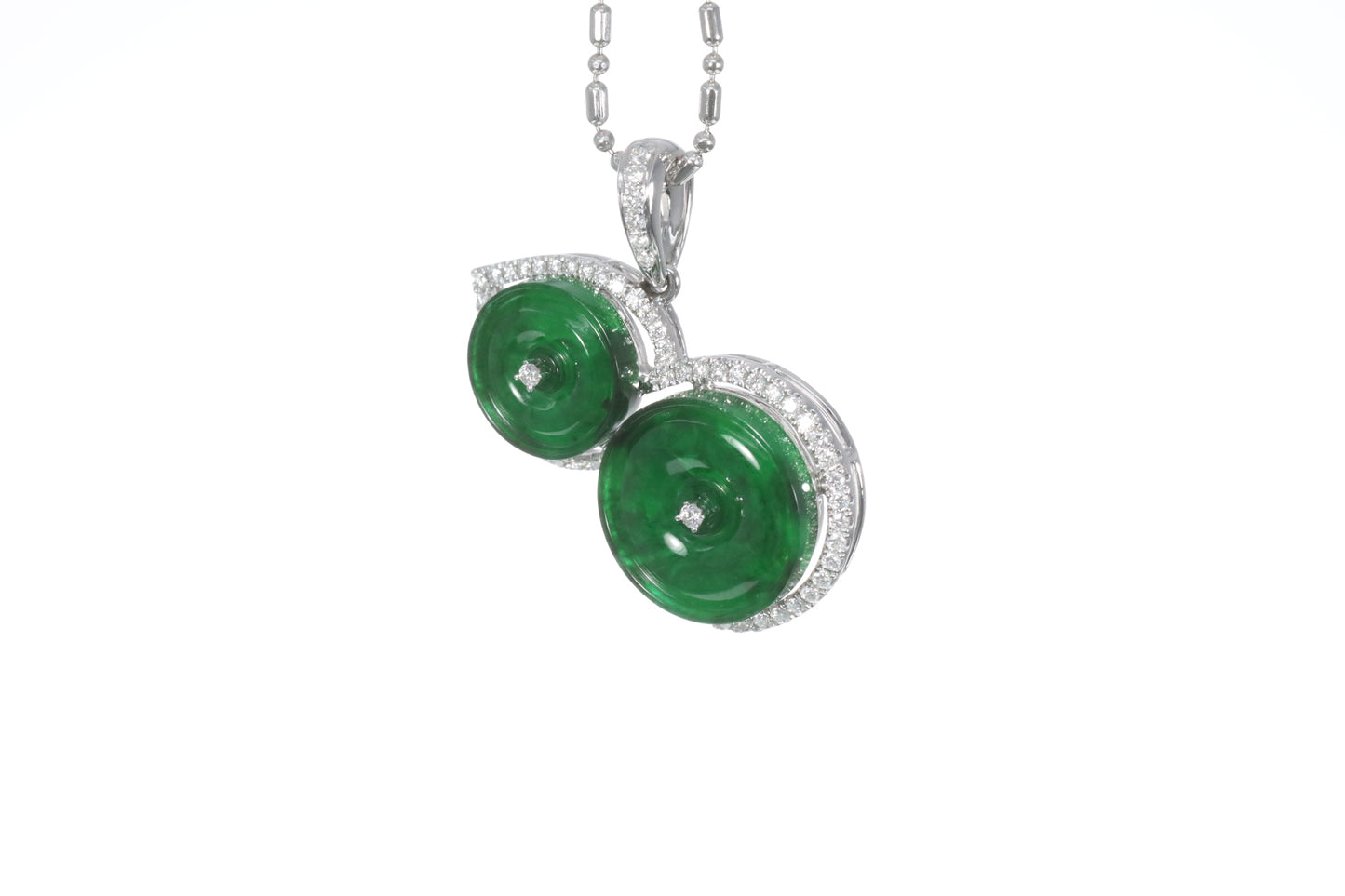Jadeite Gourd Pendant