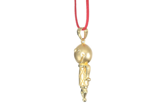 24K Gold Pen Pendant