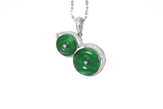 Jadeite Gourd Pendant