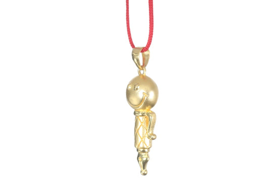 24K Gold Pen Pendant