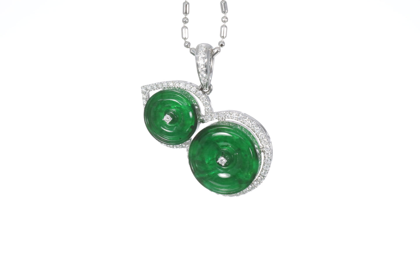 Jadeite Gourd Pendant