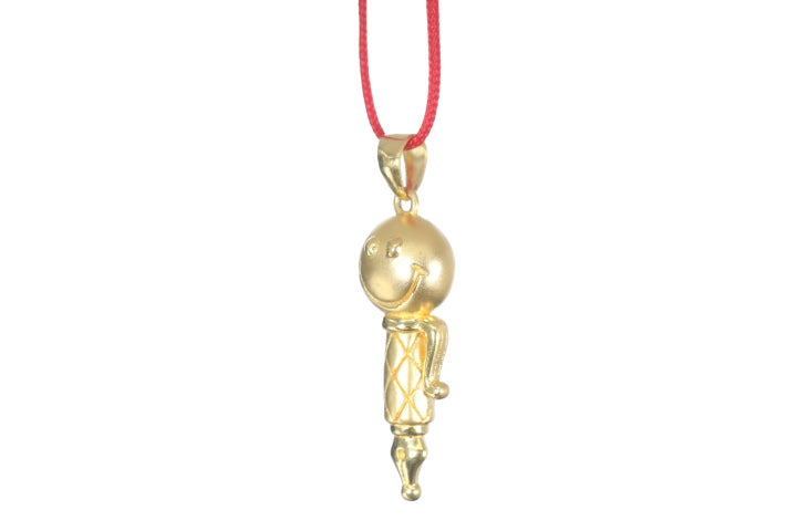 24K Gold Pen Pendant