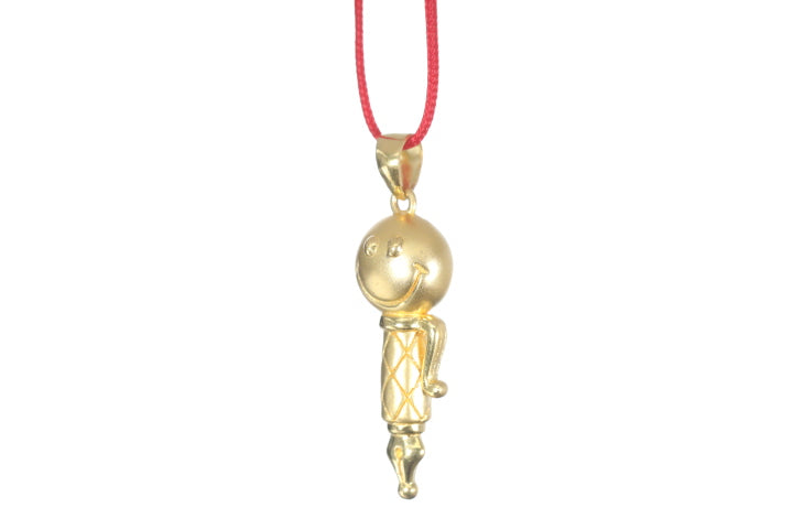 24K Gold Pen Pendant