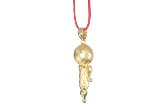 24K Gold Pen Pendant