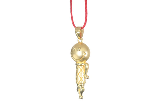 24K Gold Pen Pendant