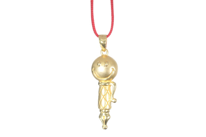 24K Gold Pen Pendant