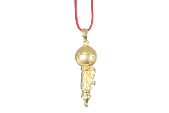 24K Gold Pen Pendant