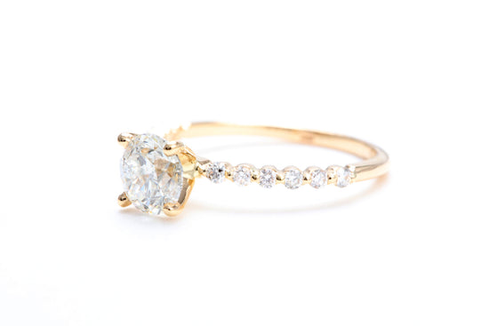 Load image into Gallery viewer, One Carat Engagement Ring 18K Rose Gold
