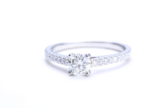 1/2 Carat Micro Pavé Engagement Ring