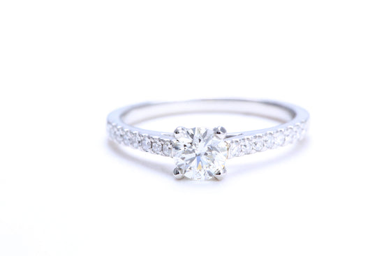 1/2 Carat Micro Pavé Engagement Ring