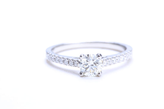 1/2 Carat Micro Pavé Engagement Ring