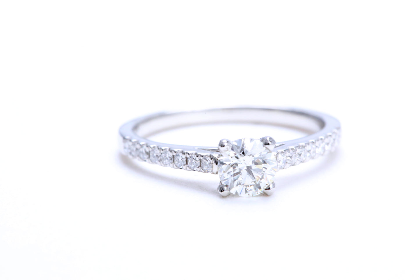 1/2 Carat Micro Pavé Engagement Ring