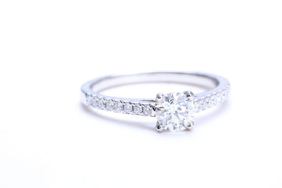 1/2 Carat Micro Pavé Engagement Ring