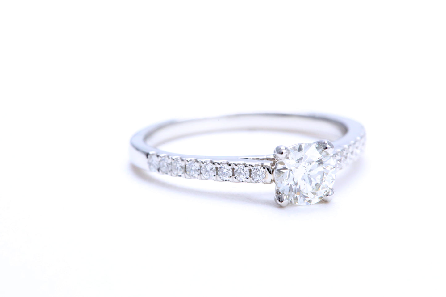 1/2 Carat Micro Pavé Engagement Ring