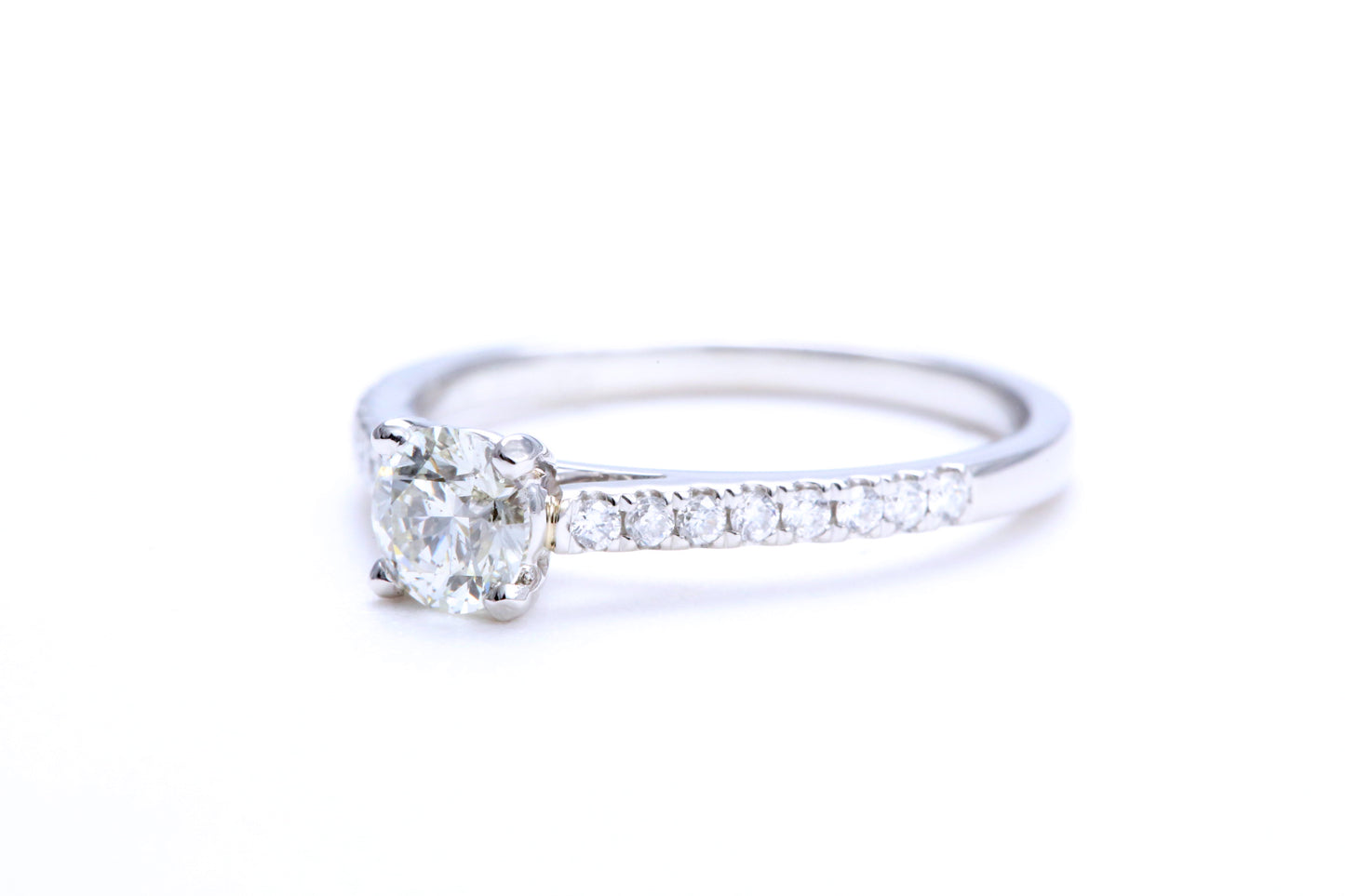 1/2 Carat Micro Pavé Engagement Ring