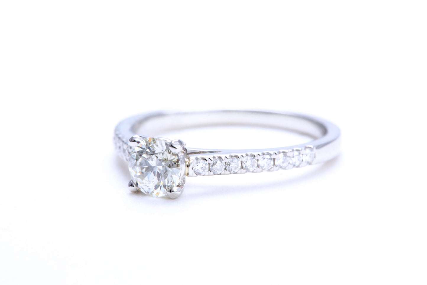 1/2 Carat Micro Pavé Engagement Ring