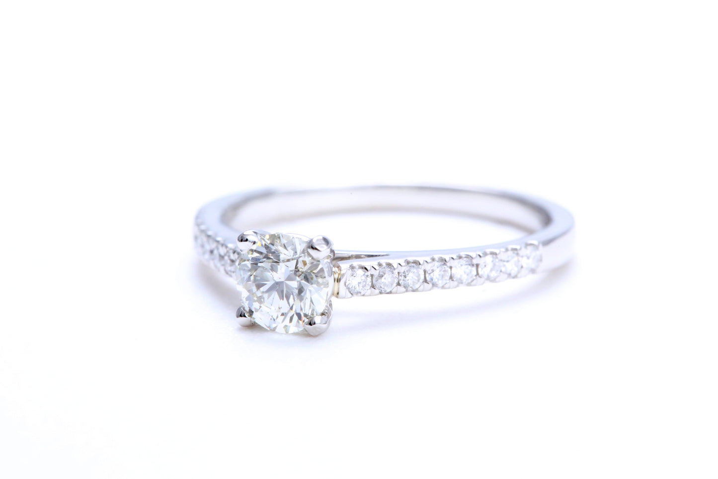 1/2 Carat Micro Pavé Engagement Ring