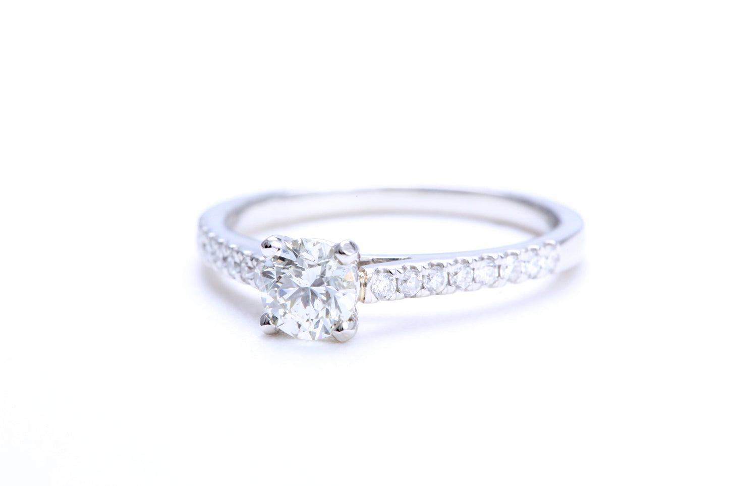 1/2 Carat Micro Pavé Engagement Ring