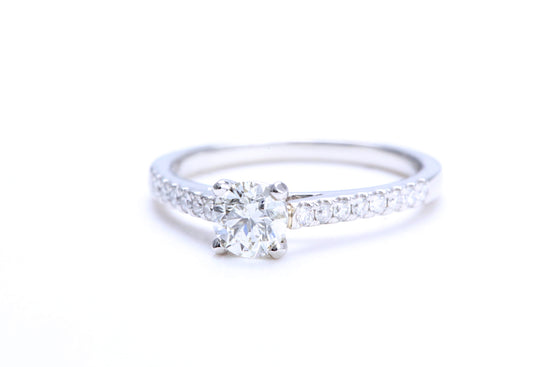 1/2 Carat Micro Pavé Engagement Ring