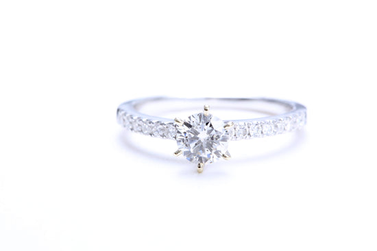 1/2 Carat Micro Pavé Engagement Ring