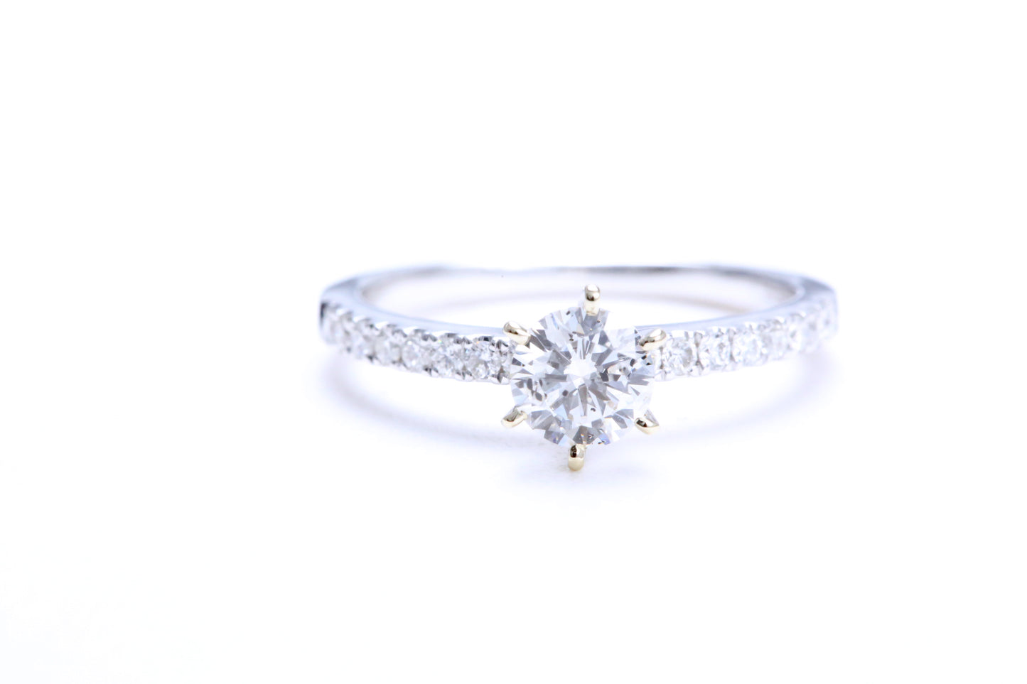 1/2 Carat Micro Pavé Engagement Ring