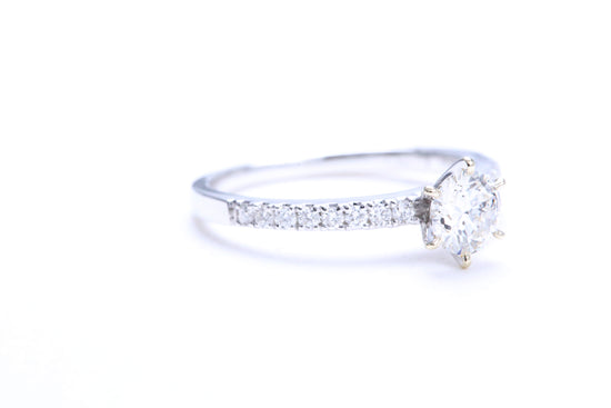 1/2 Carat Micro Pavé Engagement Ring