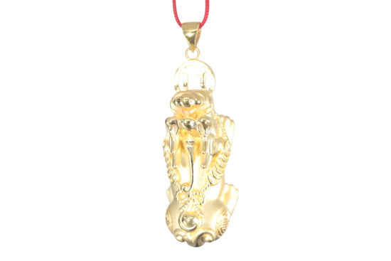 24K Gold Pixiu Pendant