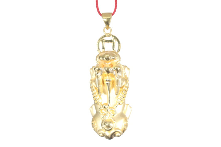 24K Gold Pixiu Pendant