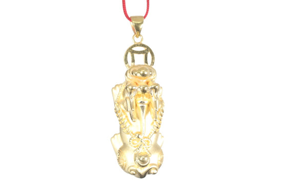 24K Gold Pixiu Pendant