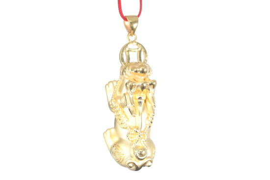 24K Gold Pixiu Pendant