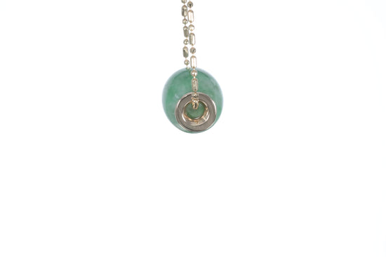 Jadeite Cylinder Pendant