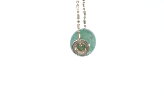Jadeite Cylinder Pendant