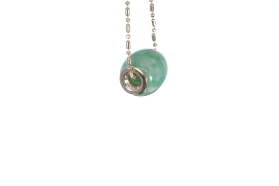 Jadeite Cylinder Pendant