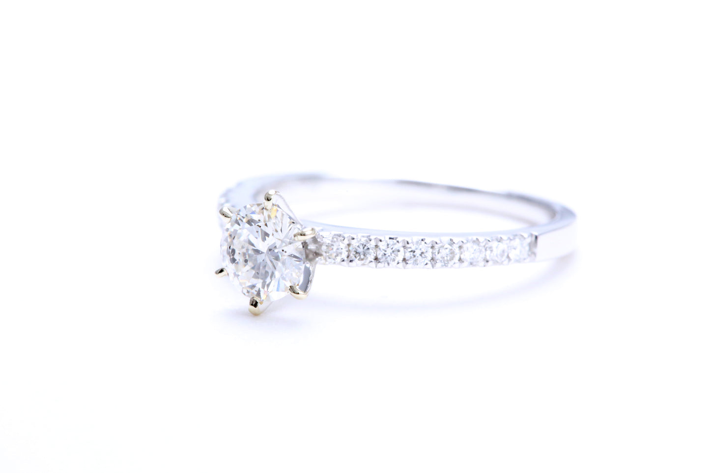 1/2 Carat Micro Pavé Engagement Ring