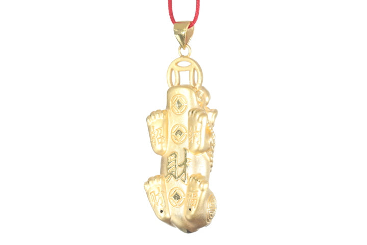 24K Gold Pixiu Pendant