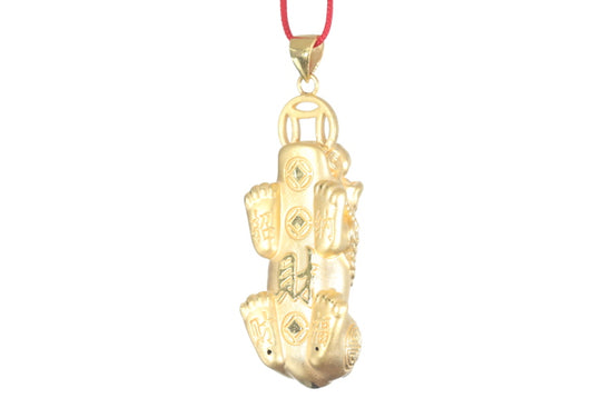 24K Gold Pixiu Pendant