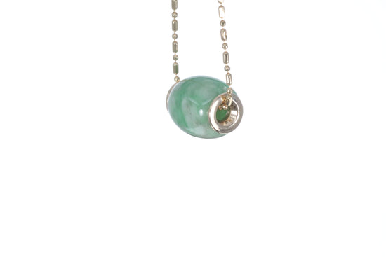 Jadeite Cylinder Pendant
