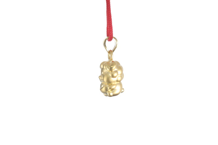 24K 3D Ram Pendant