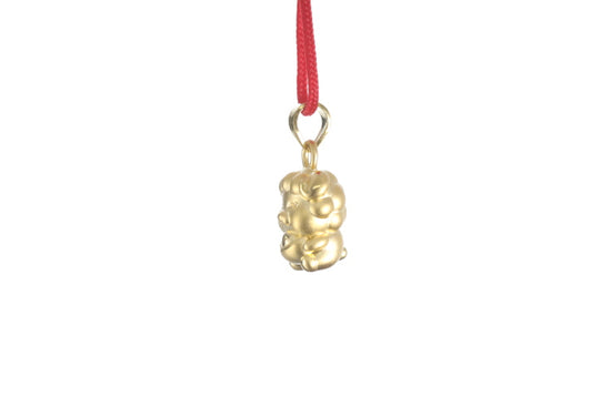 24K 3D Ram Pendant