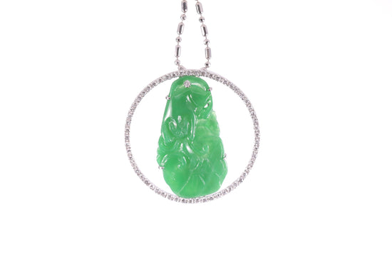 Jadeite Ru Yi Pendant