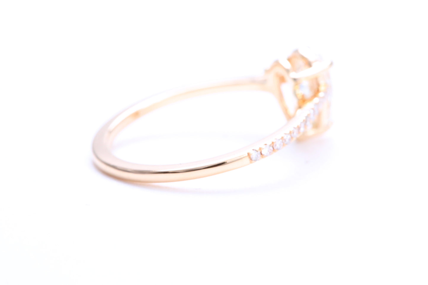 3/4 Carat Pear Shaped Engagement Ring