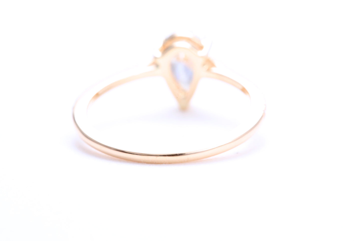 3/4 Carat Pear Shaped Engagement Ring