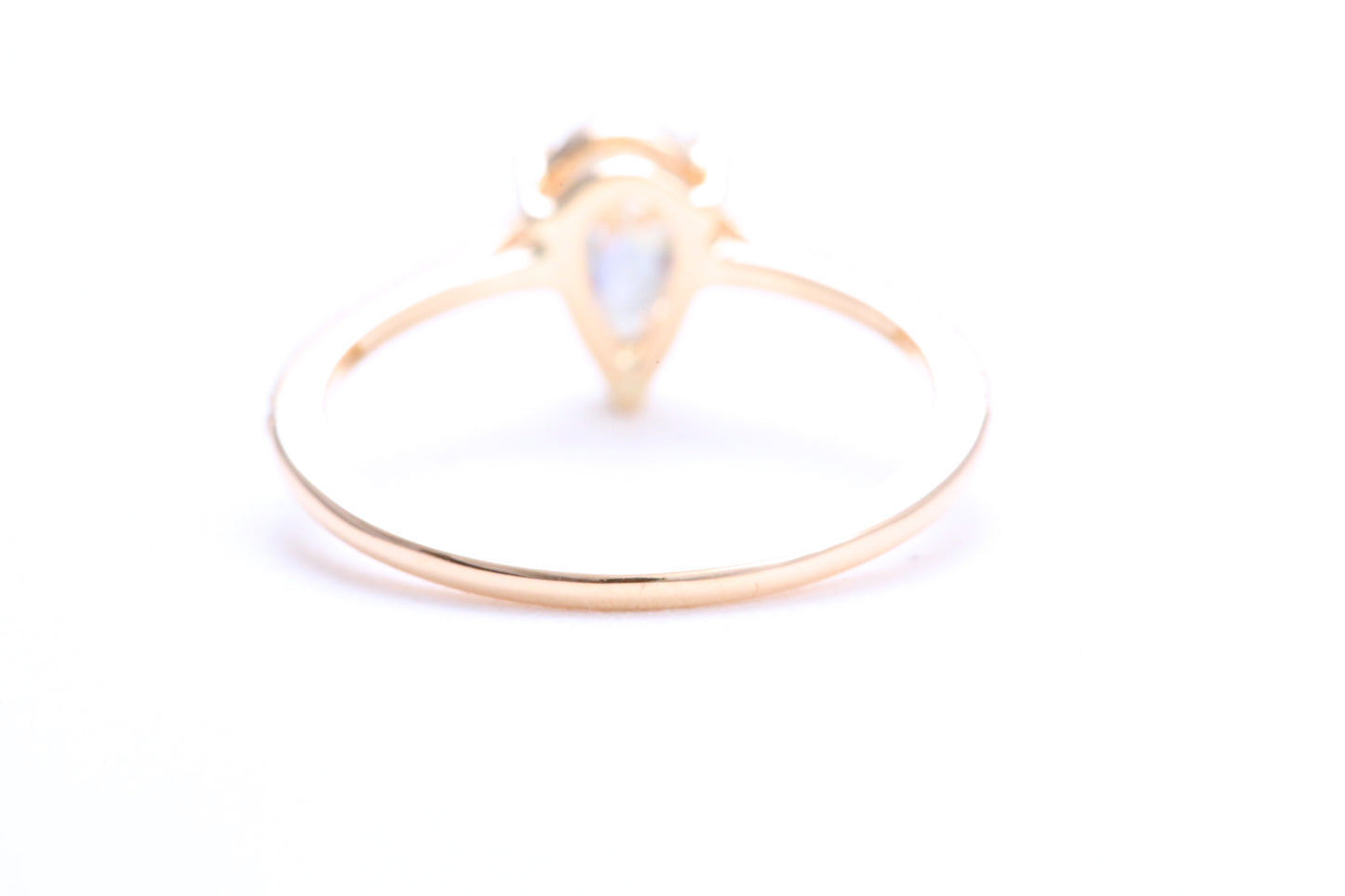 3/4 Carat Pear Shaped Engagement Ring