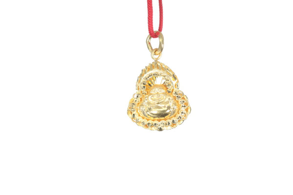 24K Gold Buddha Pendant