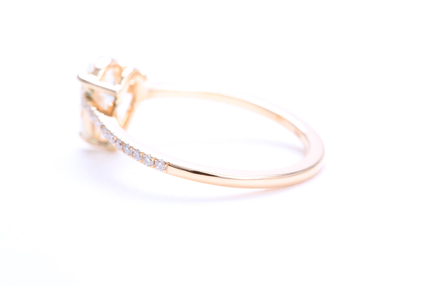 3/4 Carat Pear Shaped Engagement Ring