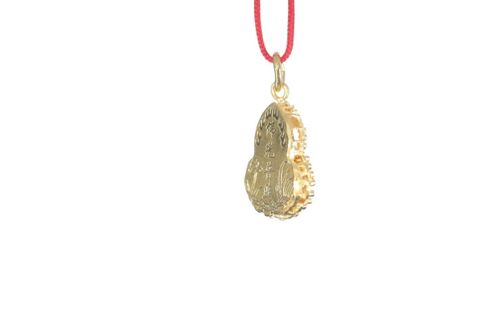 24K Gold Buddha Pendant