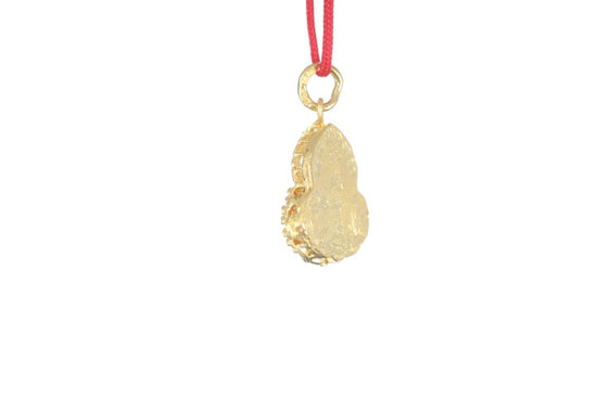 24K Gold Buddha Pendant