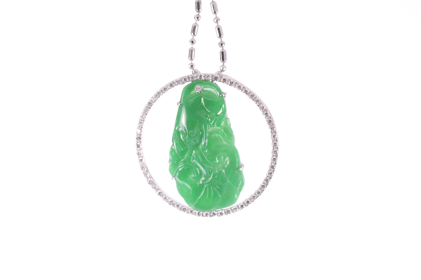 Jadeite Ru Yi Pendant