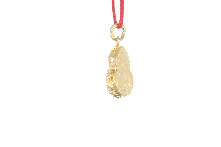 24K Gold Buddha Pendant